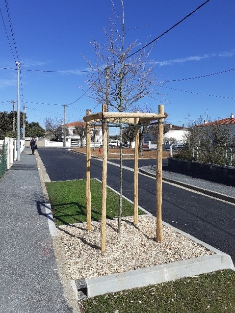 aménagements de giep sur Poitiers