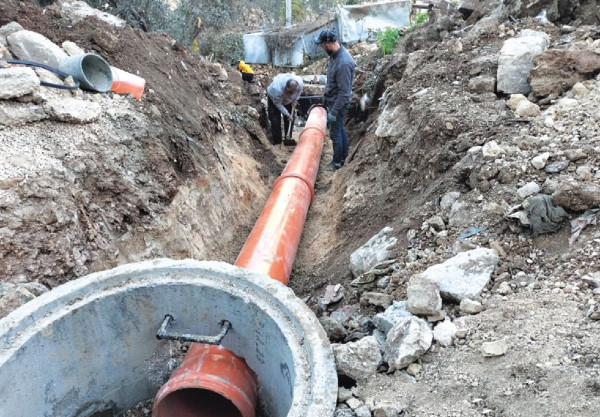 travaux sur les réseaux d'assainissement