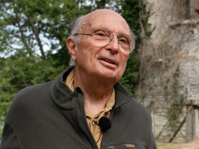photo portrait de Hubert Mauroy, propriétaire du moulin