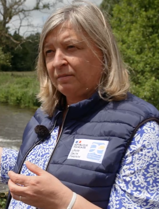 photo portrait Isabelle Meresse, chargée d'interventions à la délégation Centre Loire