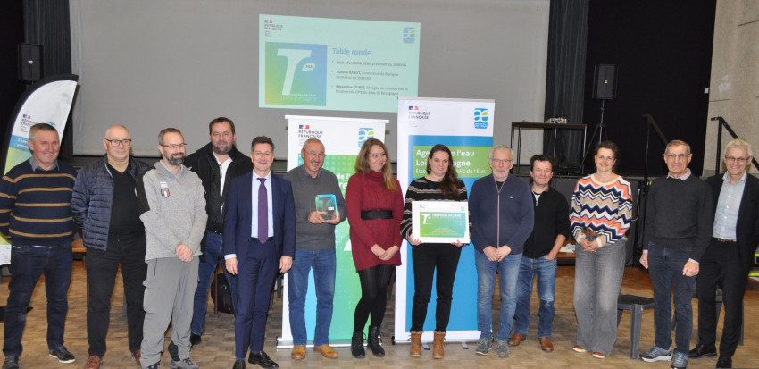 cérémonie des trophées de l'eau pour le smbvas