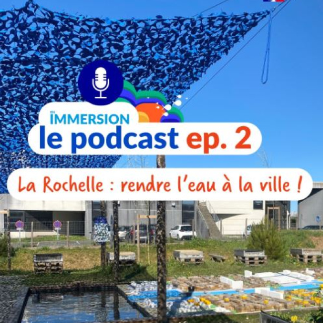 logo de la campagne en immersion des agences de l'eau