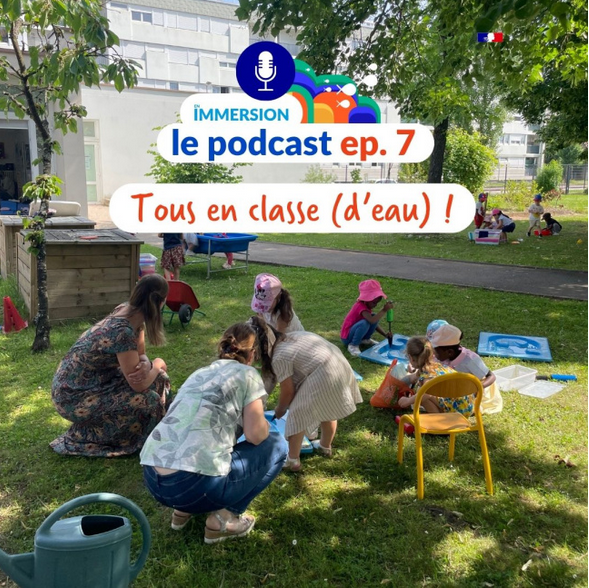 visuel des podcasts des agences de l'eau en immersion