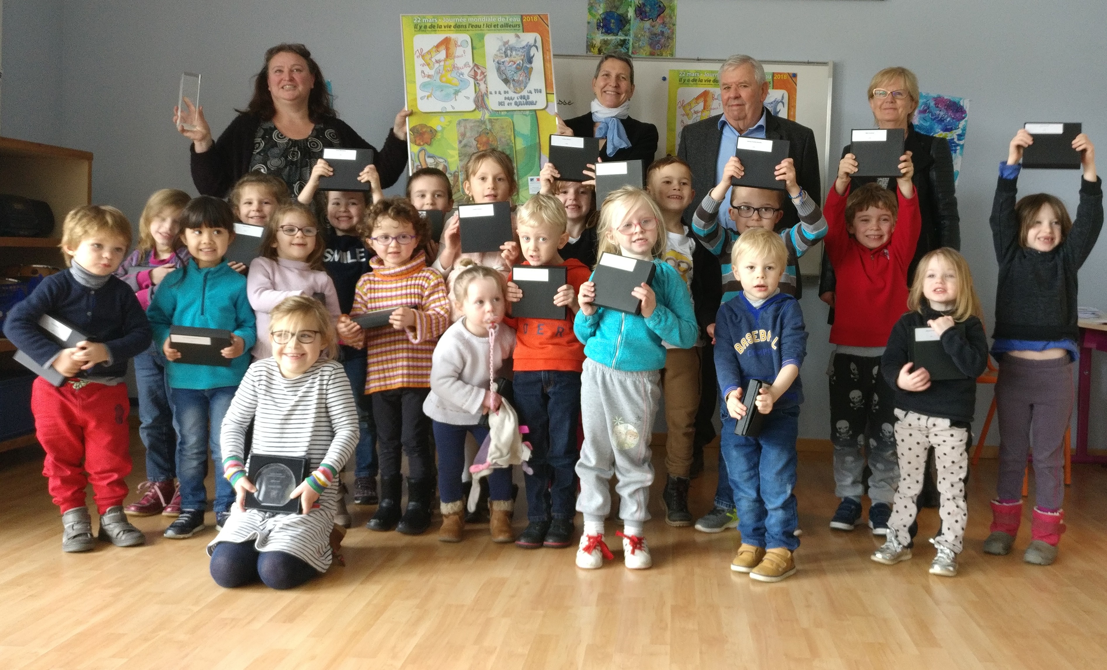 Remise officielle à l'école Jean-Emile Laboureur à Pénestin (56)