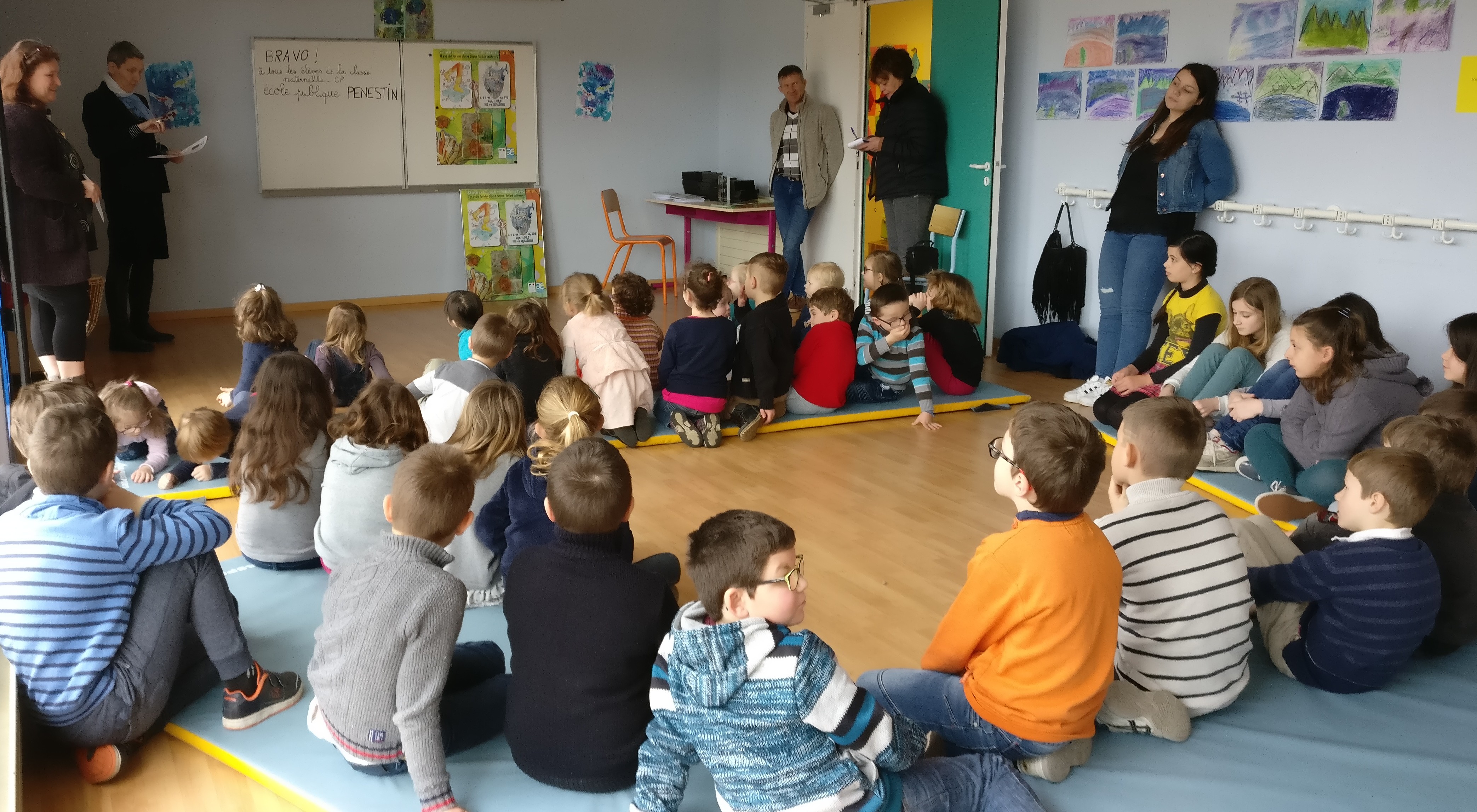Remise officielle à l'école Jean-Emile Laboureur à Pénestin (56)