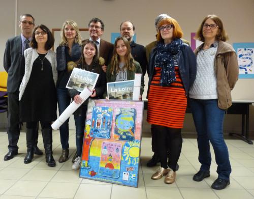Collège Raoul Rebout à Montlouis-sur-Loire (37), lauréat en 2017