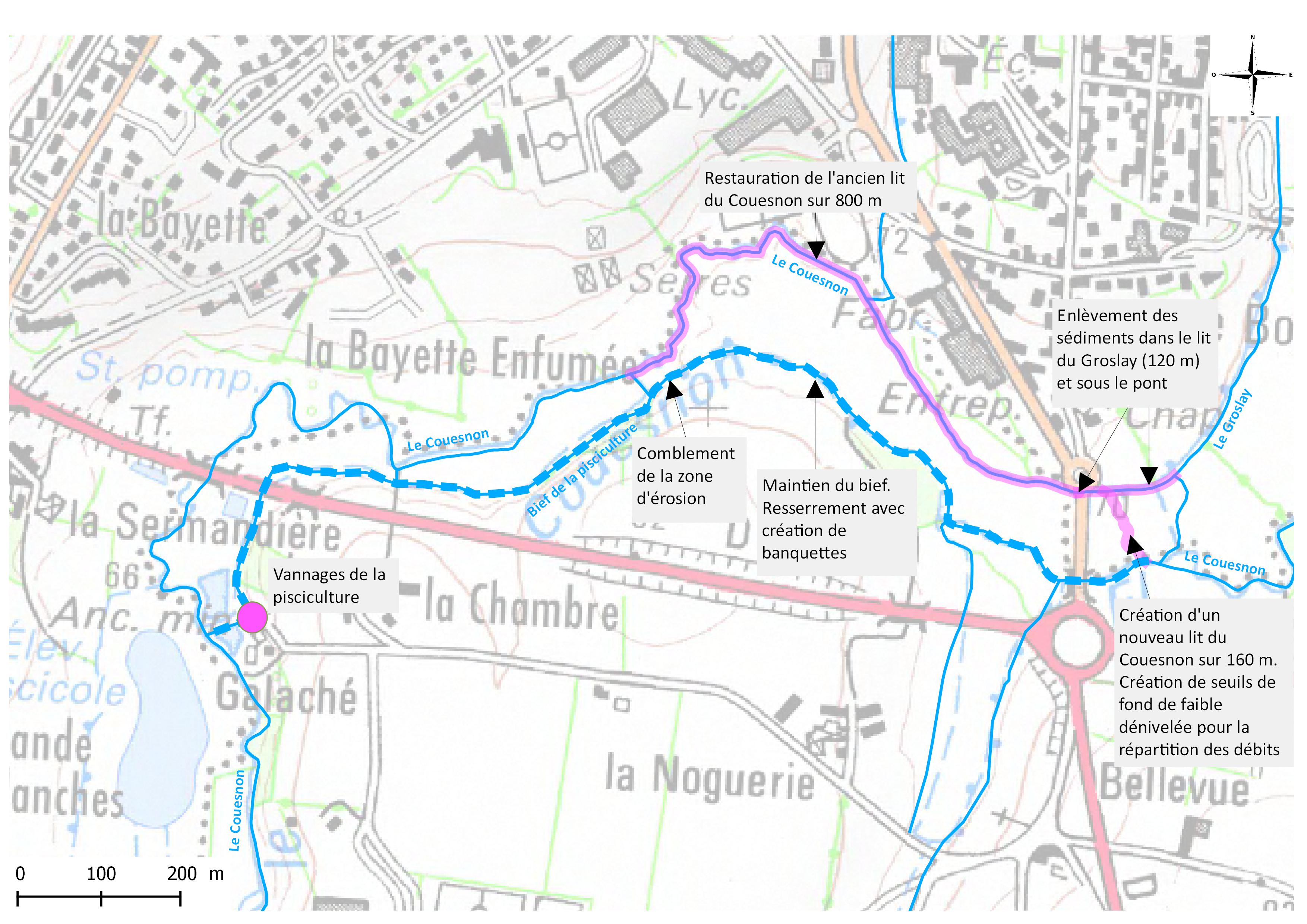 Carte travaux Galaché