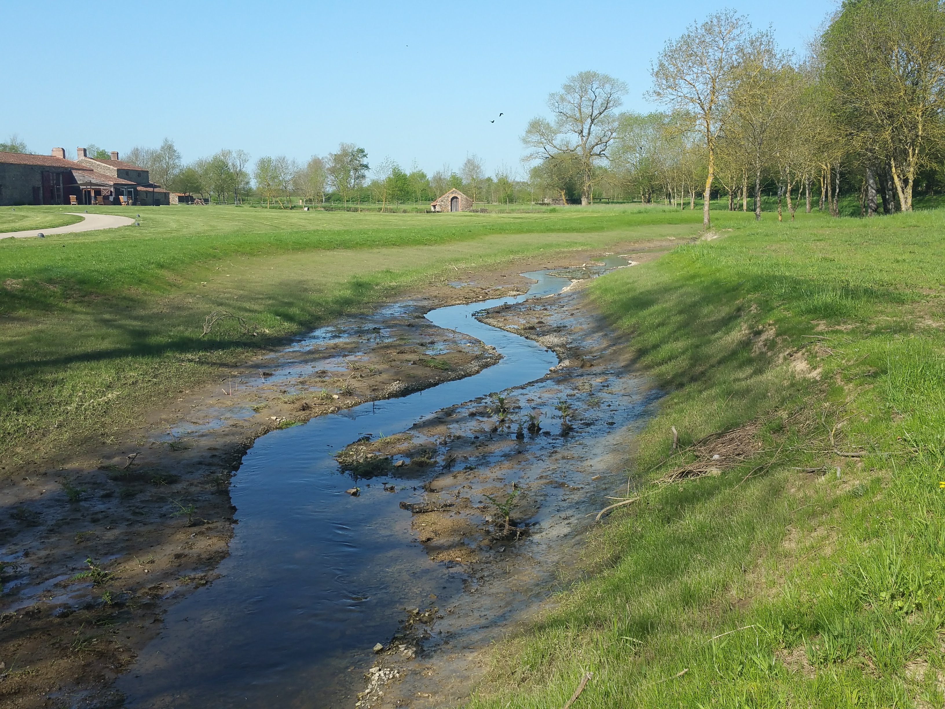 Restauration de l'Issoire au domaine de la Chabotterie à Montréverd (85) : après travaux
