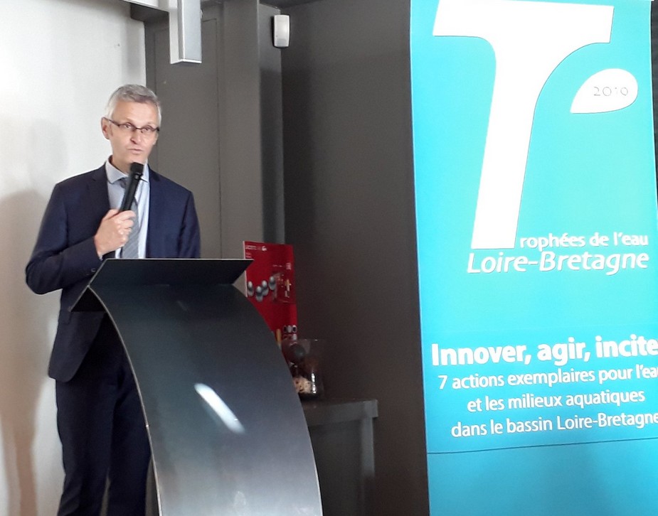 Remise du Trophées de l'eau Loire-Bretagne le 5 novembre à Saint-Bonnet le Château (42)