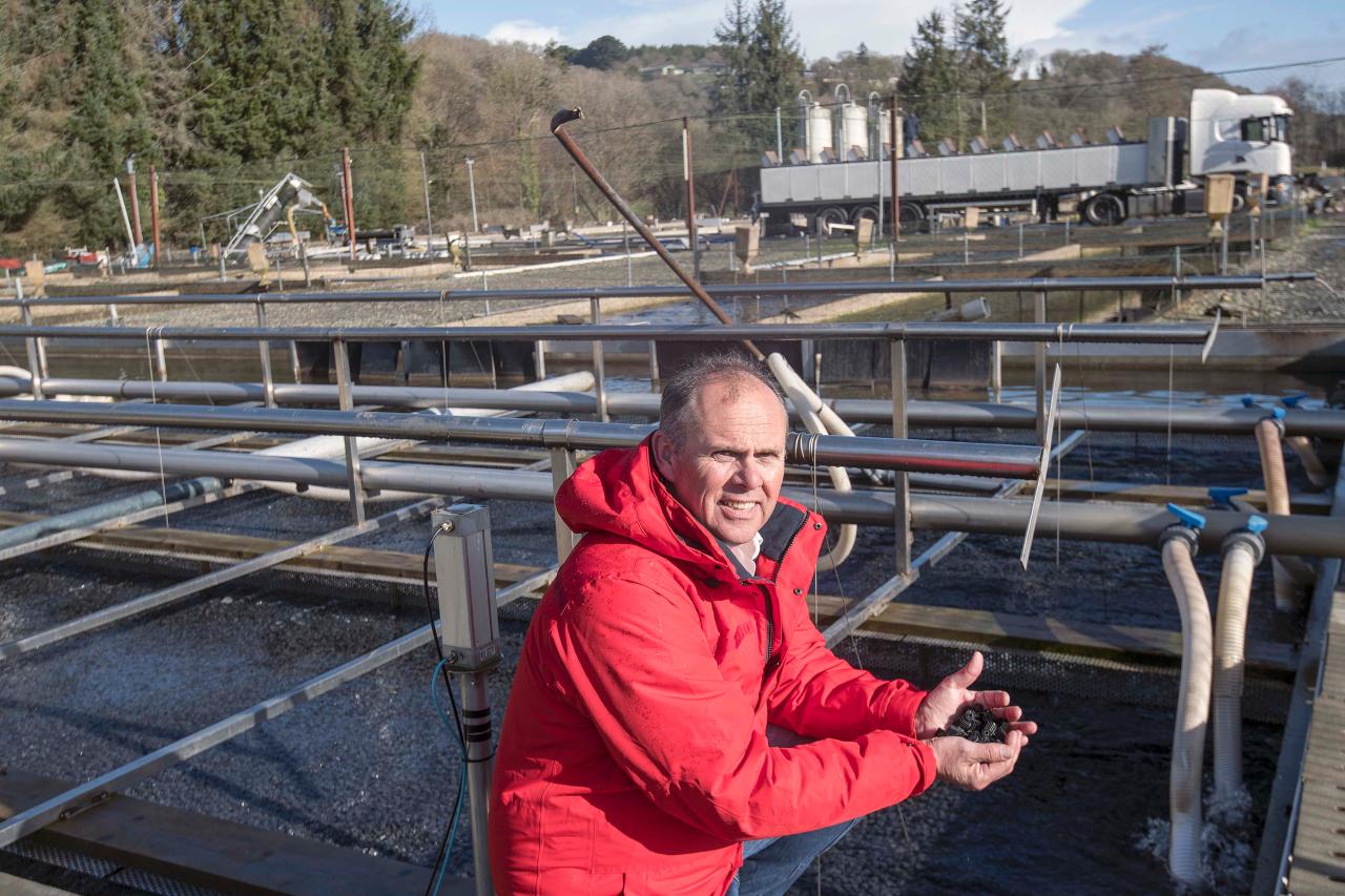 Mise en circuit fermé de la pisciculture du moulin neuf sur la Douffine