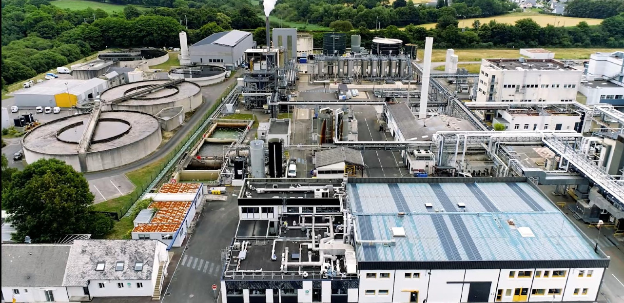 L'entreprise Guerbet, site de Lanester