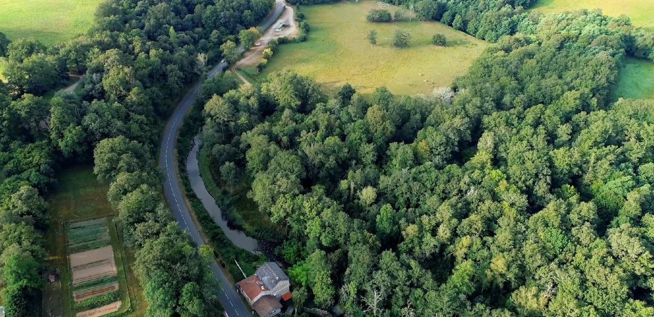 Rivière Gorre à Saint-Laurent-sur-Gorre