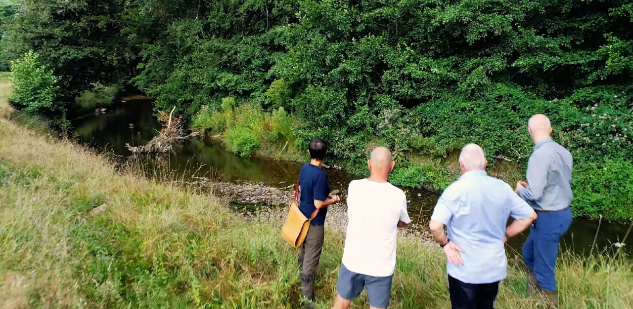 Suppression des deux seuils de moulins sur la Gorre